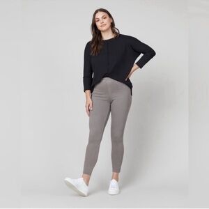 Spanx Jean-ish Ankle Leggings Medium Pull On Stretchy Comfort
